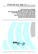 Norma ETSI EN 301908-12-V4.2.1 5.3.2010 náhľad
