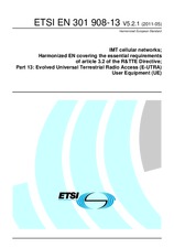 Norma ETSI EN 301908-13-V5.2.1 3.5.2011 náhľad