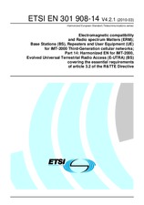 Norma ETSI EN 301908-14-V4.2.1 5.3.2010 náhľad