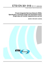 Náhľad ETSI EN 301918-V1.1.1 16.6.2003