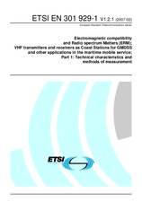 Náhľad ETSI EN 301929-1-V1.2.1 23.2.2007