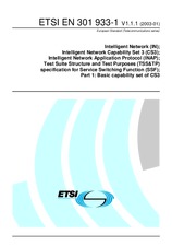 Norma ETSI EN 301933-1-V1.1.1 14.1.2003 náhľad