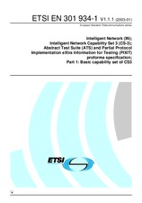 Norma ETSI EN 301934-1-V1.1.1 7.1.2003 náhľad