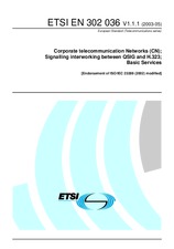 Norma ETSI EN 302036-V1.1.1 19.5.2003 náhľad