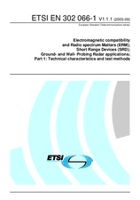 Norma ETSI EN 302066-1-V1.1.1 5.9.2005 náhľad