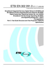Norma ETSI EN 302091-3-V1.1.1 10.8.2000 náhľad