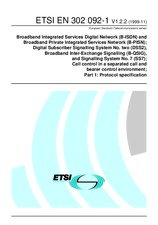 Norma ETSI EN 302092-1-V1.2.2 10.11.1999 náhľad