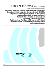 Norma ETSI EN 302092-4-V1.1.1 20.9.2000 náhľad