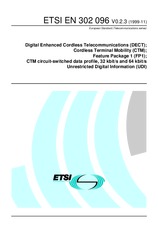 Norma ETSI EN 302096-V0.2.3 10.11.1999 náhľad