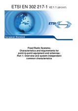 Náhľad ETSI EN 302217-1-V2.1.1 4.7.2013