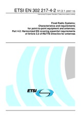 Norma ETSI EN 302217-4-2-V1.3.1 31.10.2007 náhľad