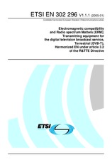 Norma ETSI EN 302296-V1.1.1 26.1.2005 náhľad