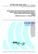 Norma ETSI EN 302404-V7.1.1 31.8.2000 náhľad