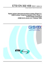 Norma ETSI EN 302408-V8.0.1 17.10.2000 náhľad