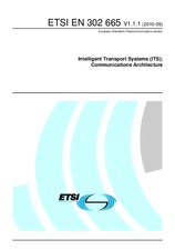 Norma ETSI EN 302665-V1.1.1 24.9.2010 náhľad