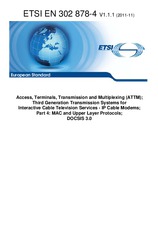 Norma ETSI EN 302878-4-V1.1.1 23.11.2011 náhľad