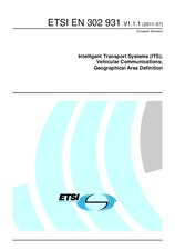 Norma ETSI EN 302931-V1.1.1 20.7.2011 náhľad