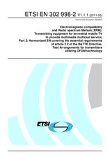Norma ETSI EN 302998-2-V1.1.1 31.5.2011 náhľad