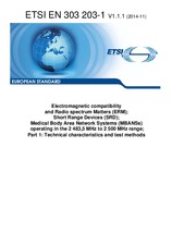 Norma ETSI EN 303203-1-V1.1.1 5.11.2014 náhľad