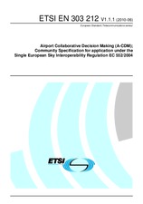 Norma ETSI EN 303212-V1.1.1 1.6.2010 náhľad