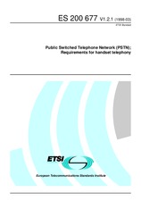 Náhľad ETSI ES 200677-V1.2.1 15.3.1998