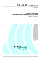 Náhľad ETSI ES 201381-V1.1.1 10.12.1998