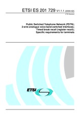 Náhľad ETSI ES 201729-V1.1.1 24.2.2000