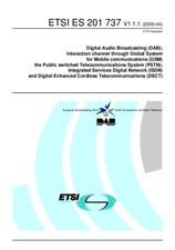 Náhľad ETSI ES 201737-V1.1.1 5.4.2000