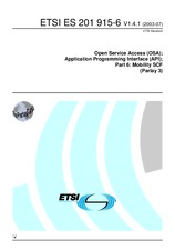 Náhľad ETSI ES 201915-6-V1.4.1 29.7.2003
