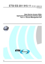 Norma ETSI ES 201915-11-V1.3.1 2.10.2002 náhľad