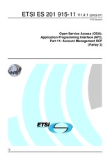 Náhľad ETSI ES 201915-11-V1.4.1 29.7.2003