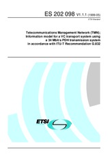 Náhľad ETSI ES 202098-V1.1.1 14.5.1999