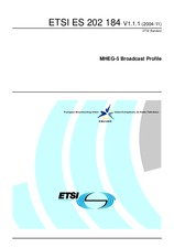 Náhľad ETSI ES 202184-V1.1.1 9.11.2004