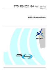 Náhľad ETSI ES 202184-V2.2.1 31.3.2011