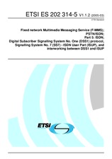 Náhľad ETSI ES 202314-5-V1.1.2 2.3.2005