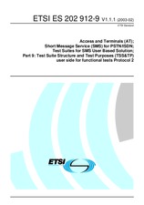 Náhľad ETSI ES 202912-9-V1.1.1 11.2.2003