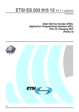 Norma ETSI ES 203915-12-V1.1.1 11.4.2005 náhľad