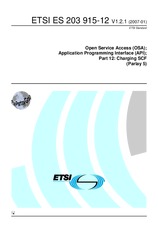 Norma ETSI ES 203915-12-V1.2.1 9.1.2007 náhľad