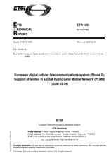 Norma ETSI ETR 105-ed.1 30.10.1993 náhľad
