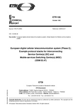 Norma ETSI ETR 106-ed.1 30.10.1993 náhľad