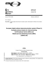 Norma ETSI ETR 107-ed.1 30.10.1993 náhľad