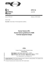 Norma ETSI ETR 116-ed.1 30.6.1994 náhľad
