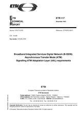 Norma ETSI ETR 117-ed.1 10.12.1993 náhľad