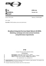 Norma ETSI ETR 118-ed.1 10.12.1993 náhľad