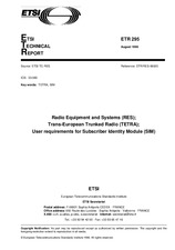 Norma ETSI ETR 295-ed.1 15.8.1996 náhľad