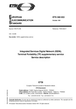 Norma ETSI ETS 300053-ed.1 18.10.1991 náhľad