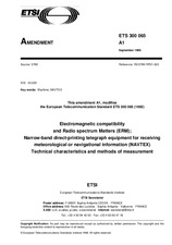 Norma ETSI ETS 300065-ed.1/Amd.1 30.9.1998 náhľad