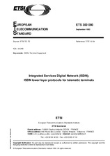 Norma ETSI ETS 300080-ed.1 1.9.1992 náhľad