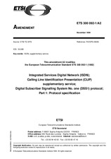 Norma ETSI ETS 300092-12-ed.1/Amd.2 15.11.1994 náhľad