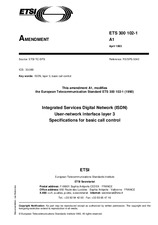 Norma ETSI ETS 300102-1-ed.1/Amd.1 30.4.1993 náhľad